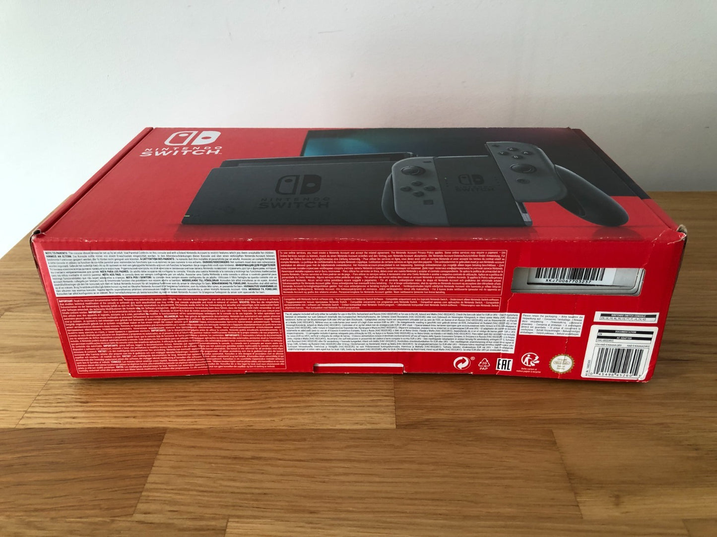 Nintendo Switch Console 32GB | Grey | Good Condition | Includes All Acceossies