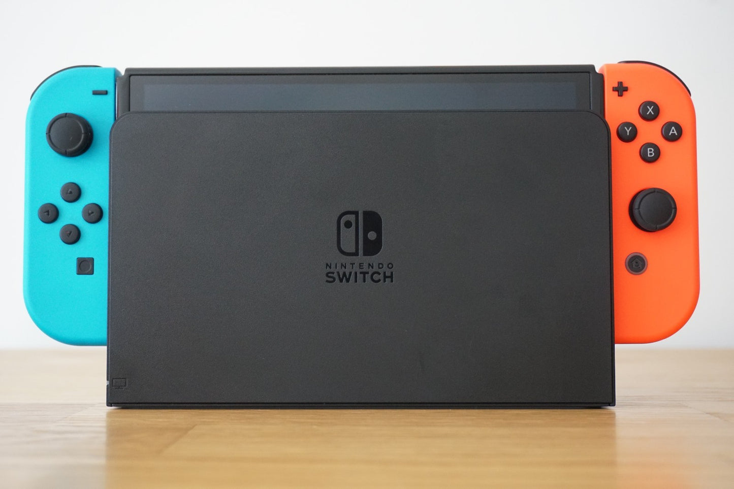 Nintendo Switch OLED Console 64GB Bundle | Neon Blue & Red | Mario Kart 8 Deluxe