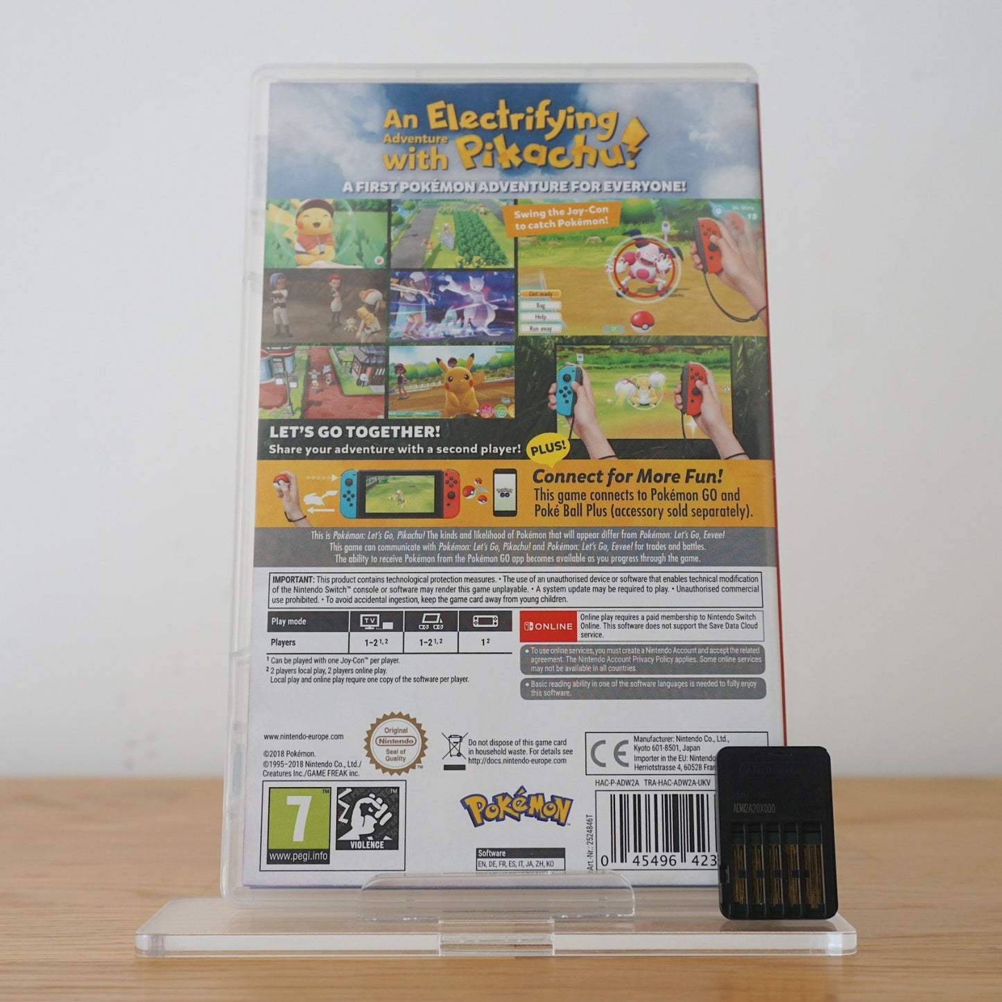 Pokémon: Let’s go Pikachu 🪼 Nintendo Switch Game 🚚 Same Day Dispatch