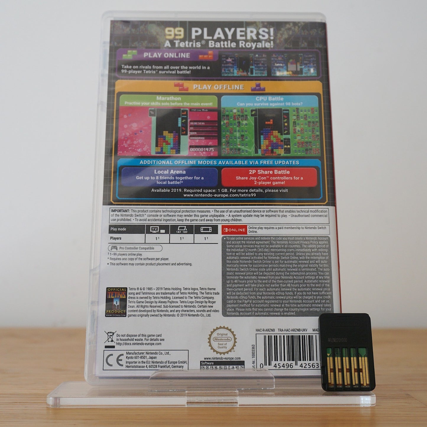 Tetris 99 - No DLC 🪼 Nintendo Switch Game 🚚 Same Day Dispatch