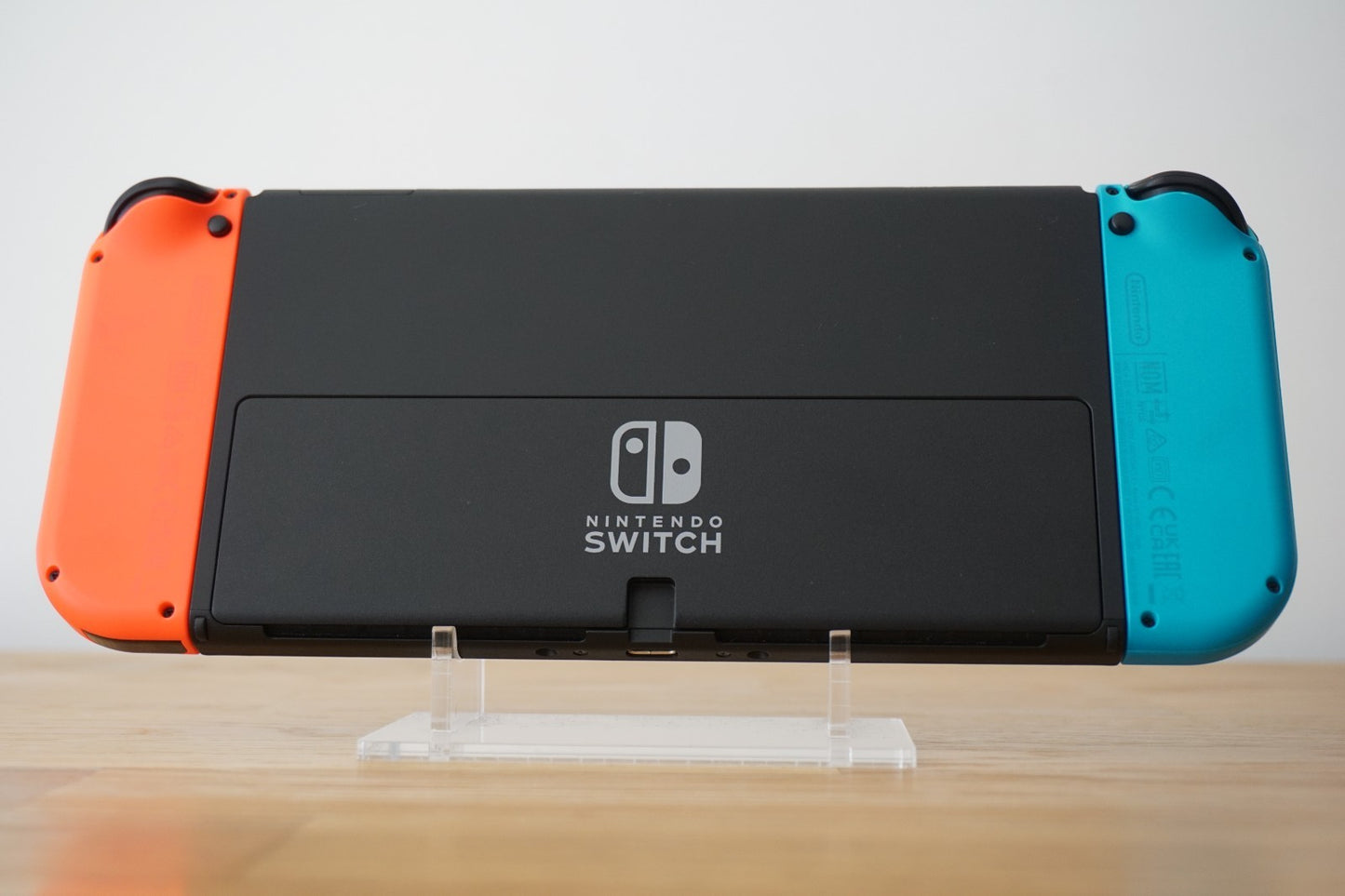 Nintendo Switch OLED Console 64GB Bundle | Neon Blue & Red | Mario Kart 8 Deluxe