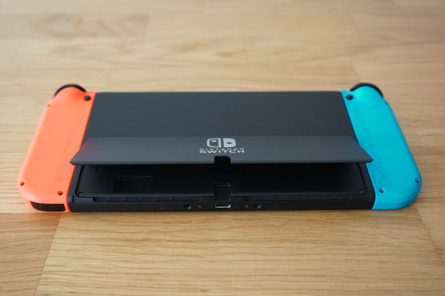 Nintendo Switch OLED Console 64GB Bundle | Neon Blue & Red | Mario Kart 8 Deluxe
