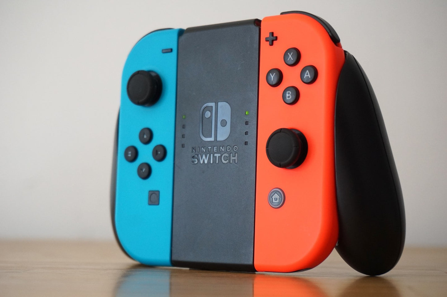 Nintendo Switch OLED Console 64GB Bundle | Neon Blue & Red | Mario Kart 8 Deluxe