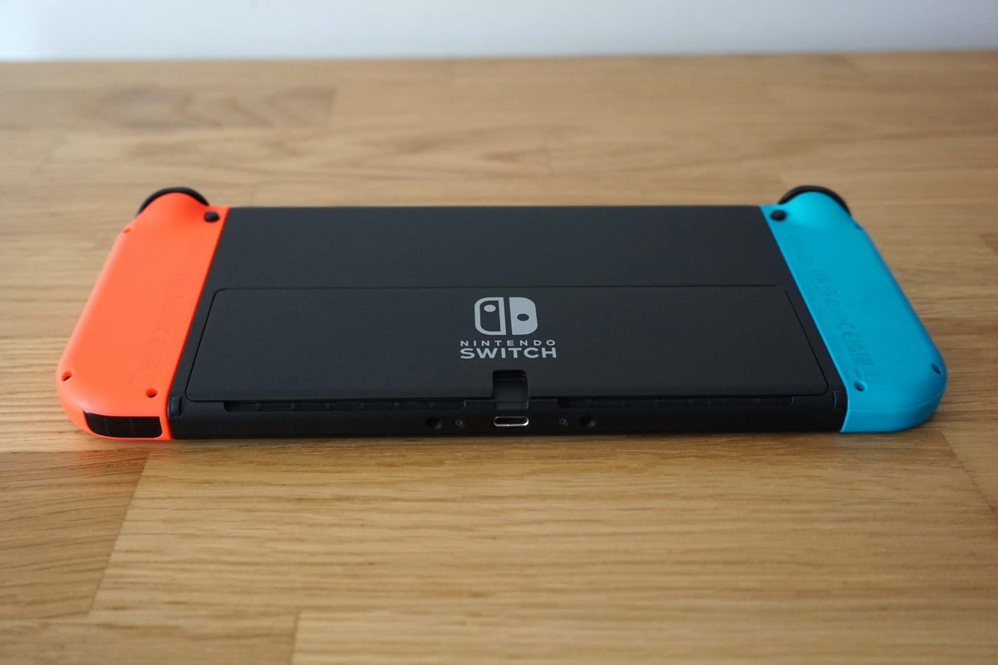 Nintendo Switch OLED Console 64GB Bundle | Neon Blue & Red | Mario Kart 8 Deluxe