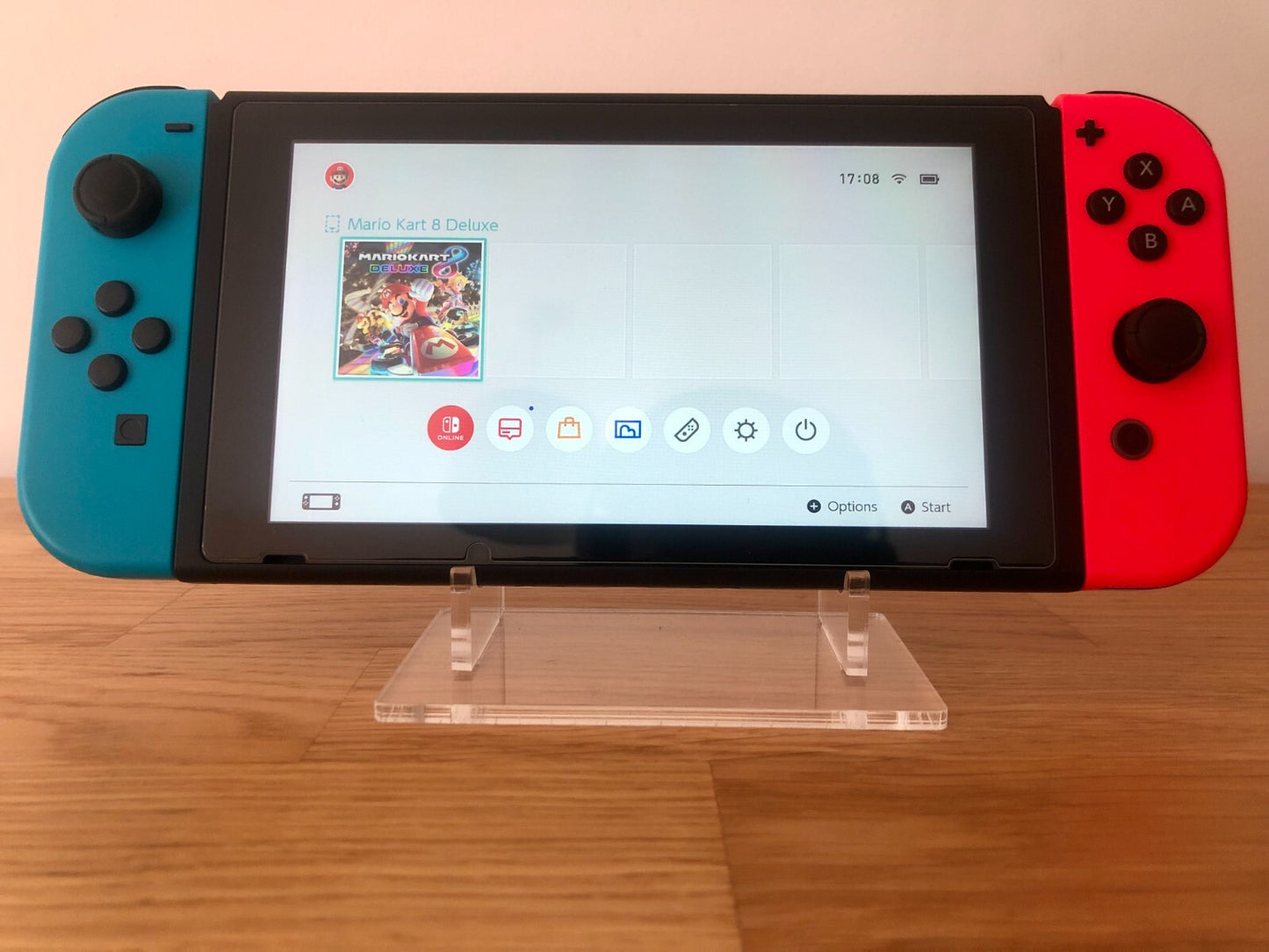 Nintendo Switch Console 32GB Bundle | Neon Blue & Red | Include All Accessories