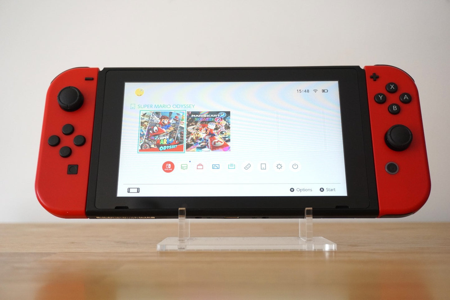 Nintendo Switch Super Mario Odyssey Edition Console Bundle + Super Mario Odyssey