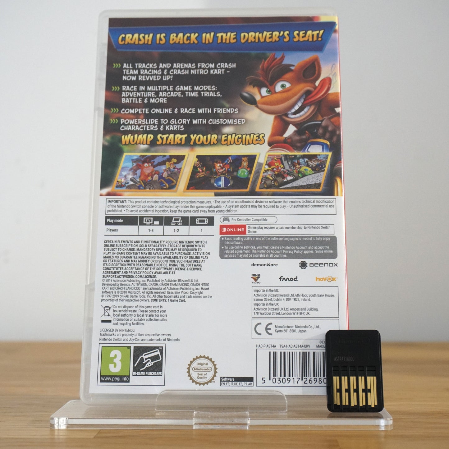 CTR Crash Team Racing Nitro-Fueled