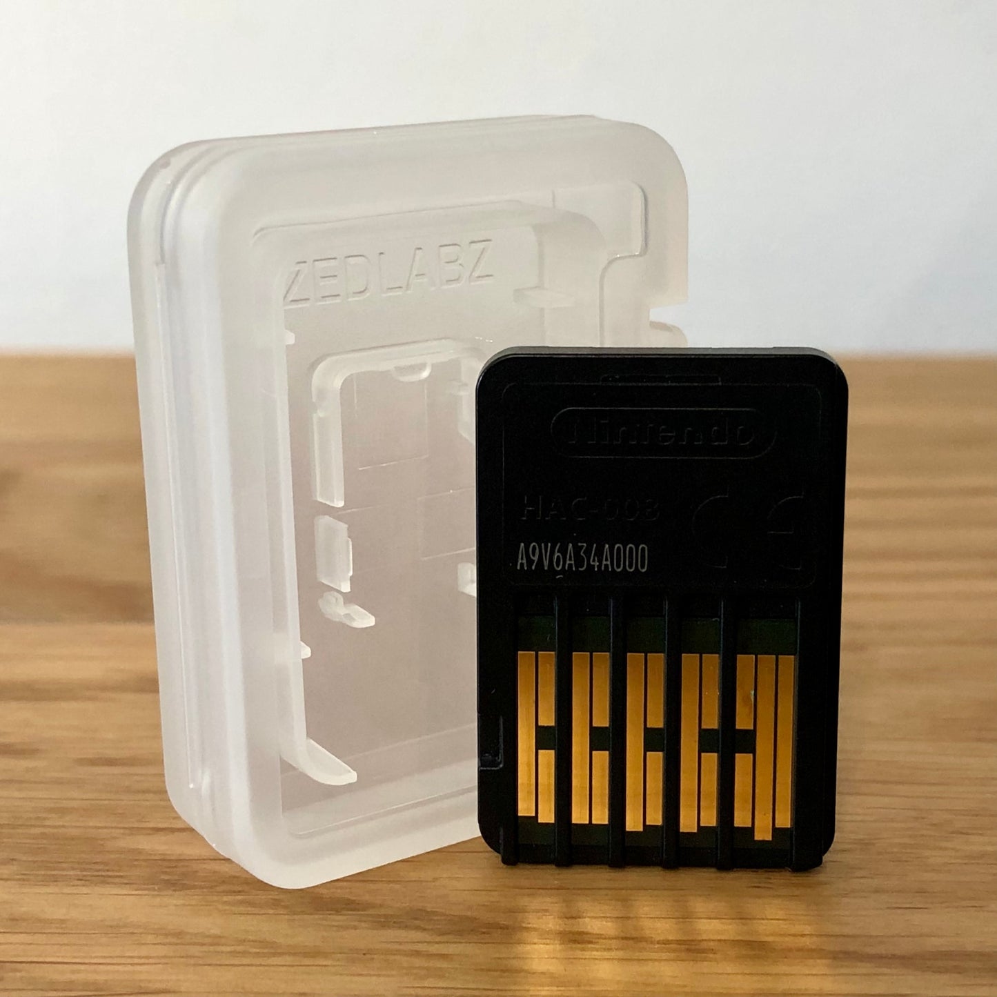 Back of AEW: Fight Forever for Nintendo Switch cartridge, displaying cartridge pins