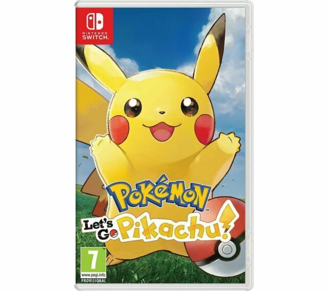 Pokémon: Let’s go Pikachu 🪼 Nintendo Switch Game 🚚 Same Day Dispatch