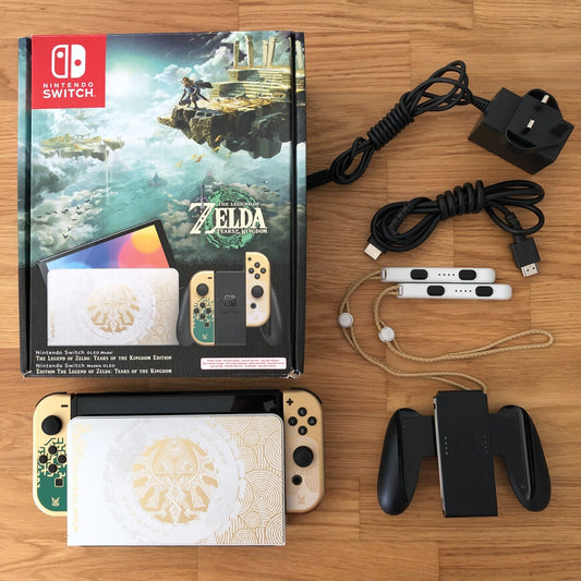 Nintendo Switch OLED Zelda Tears of the Kingdom Edition | Very Good Condition
