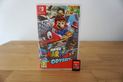 Nintendo Switch Super Mario Odyssey Edition Console Bundle + Super Mario Odyssey