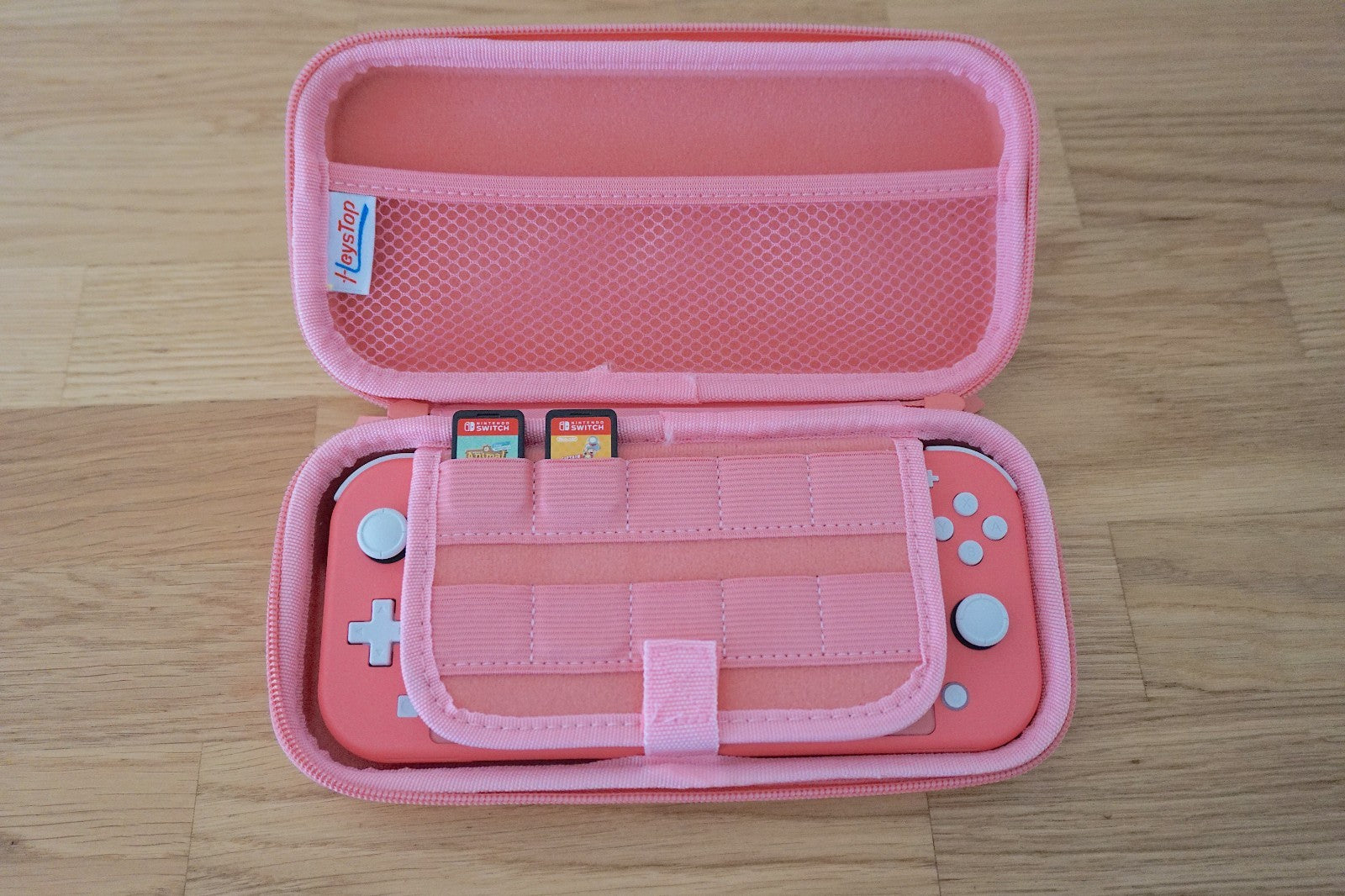 Nintendo Switch Lite Pink 🪼 Bundle + Animal Crossing & Captain Toad 🚚 Same Day