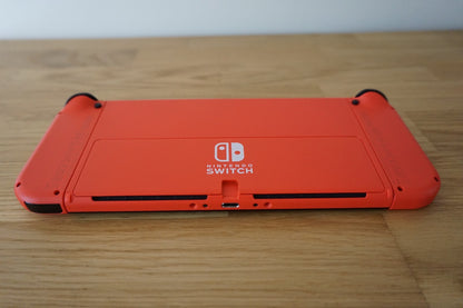 Nintendo Switch OLED 64GB 🪼Mario Red Edition Bundle + 4 Mario Games 🚚 Same Day