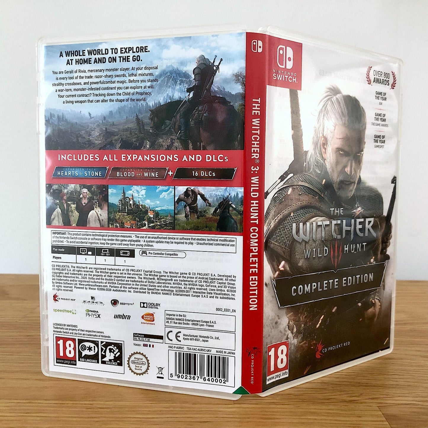 The Witcher III (3): Wild Hunt Complete Edition🪼Nintendo Switch Game 🚚 Same Da