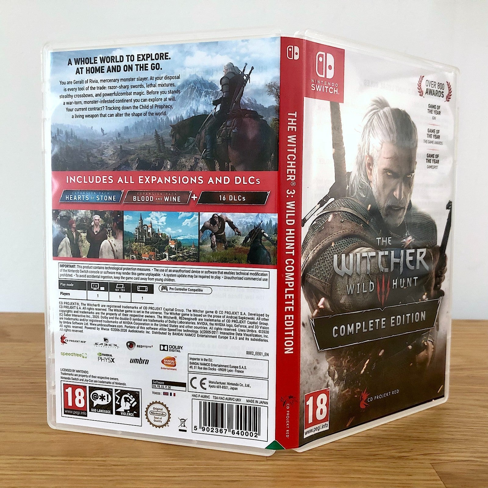 The Witcher III (3): Wild Hunt Complete Edition🪼Nintendo Switch Game 🚚 Same Da