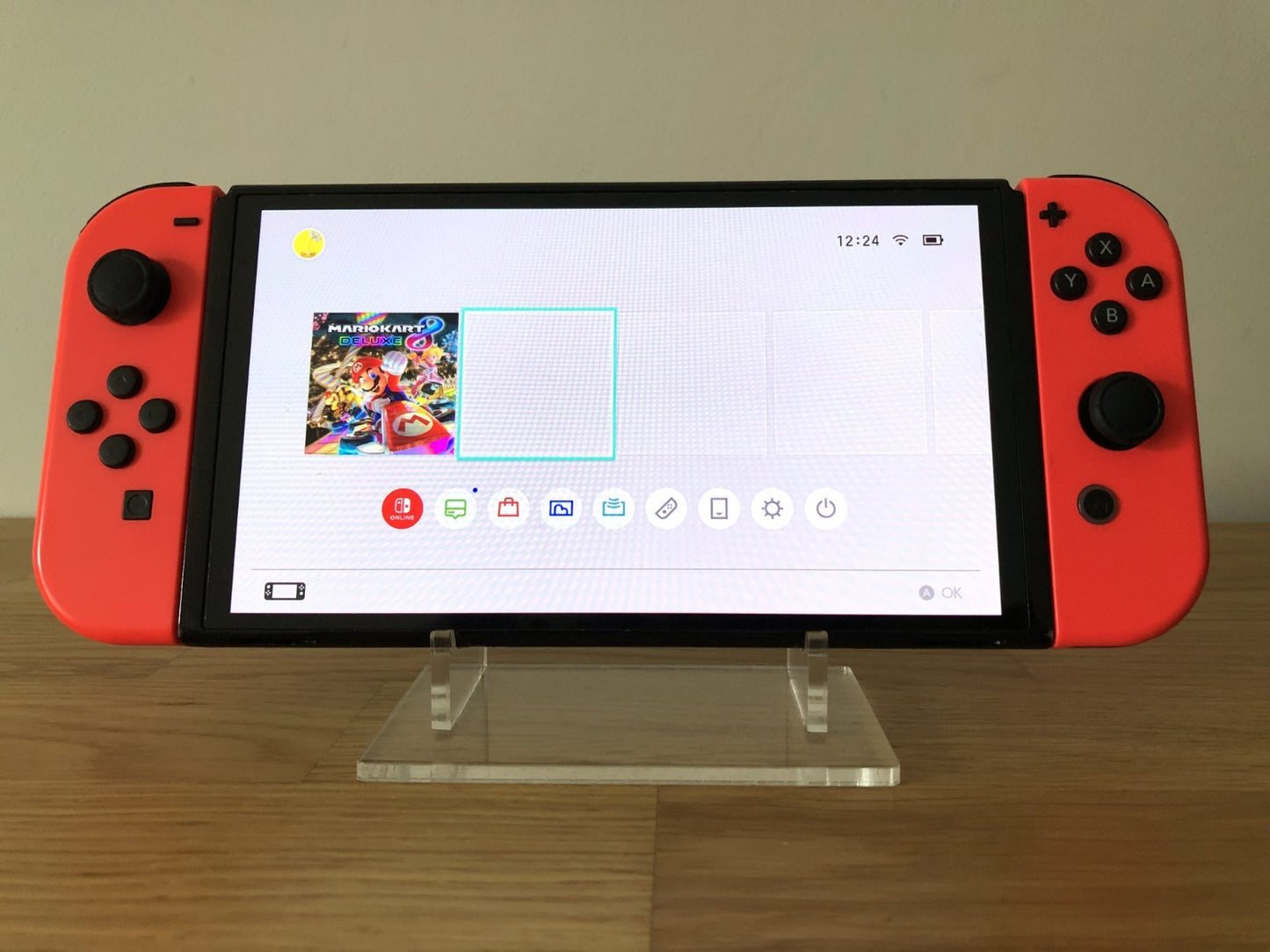 Nintendo Switch OLED Console 64GB 🪼Okay Condition with Travel Case 🚚 Same Day
