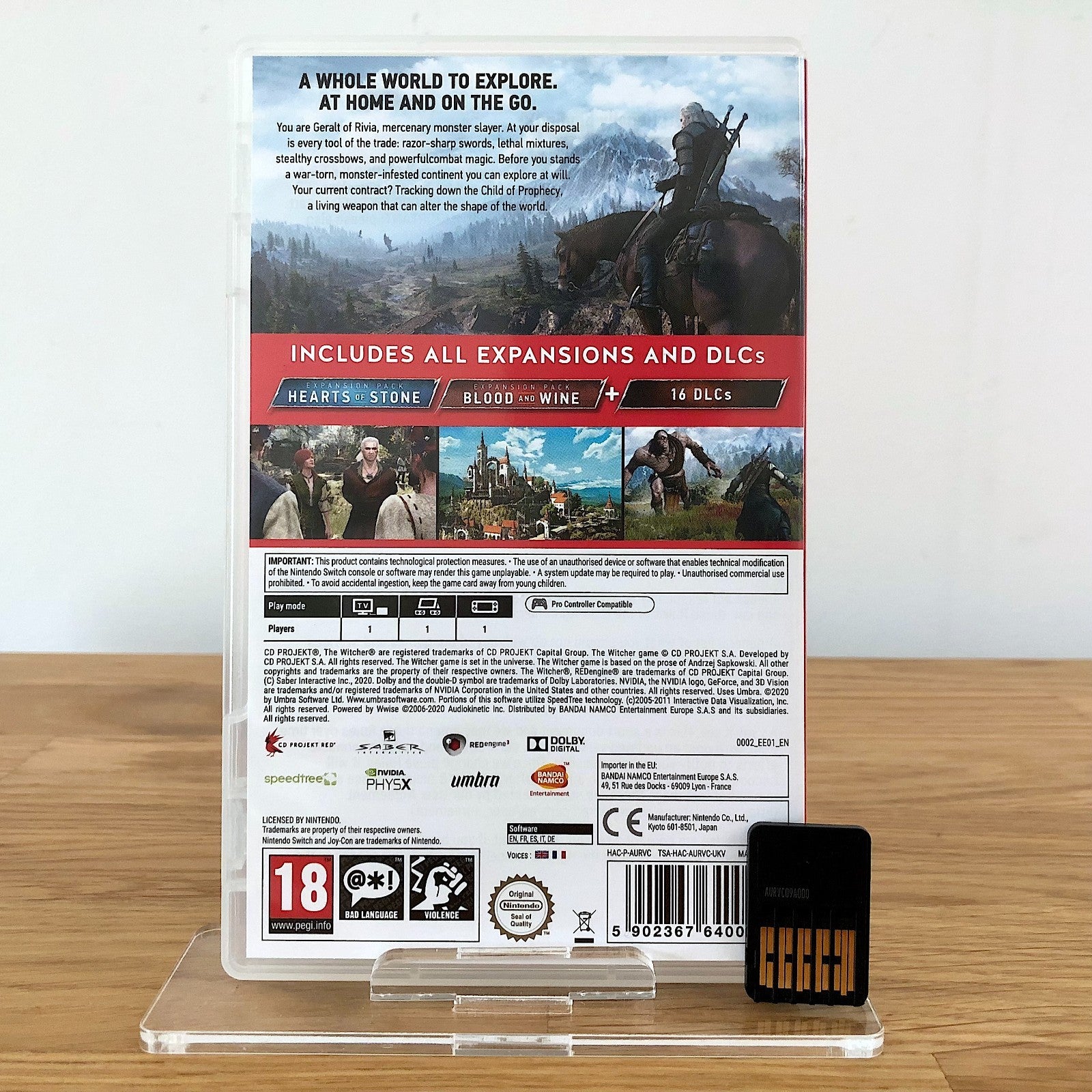 The Witcher III (3): Wild Hunt Complete Edition🪼Nintendo Switch Game 🚚 Same Da