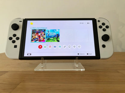 Nintendo Switch OLED Console 64GB White | Good Condition | All Accessories