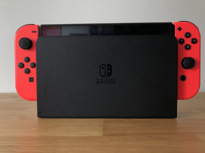 Nintendo Switch OLED Console 64GB 🪼Okay Condition with Travel Case 🚚 Same Day
