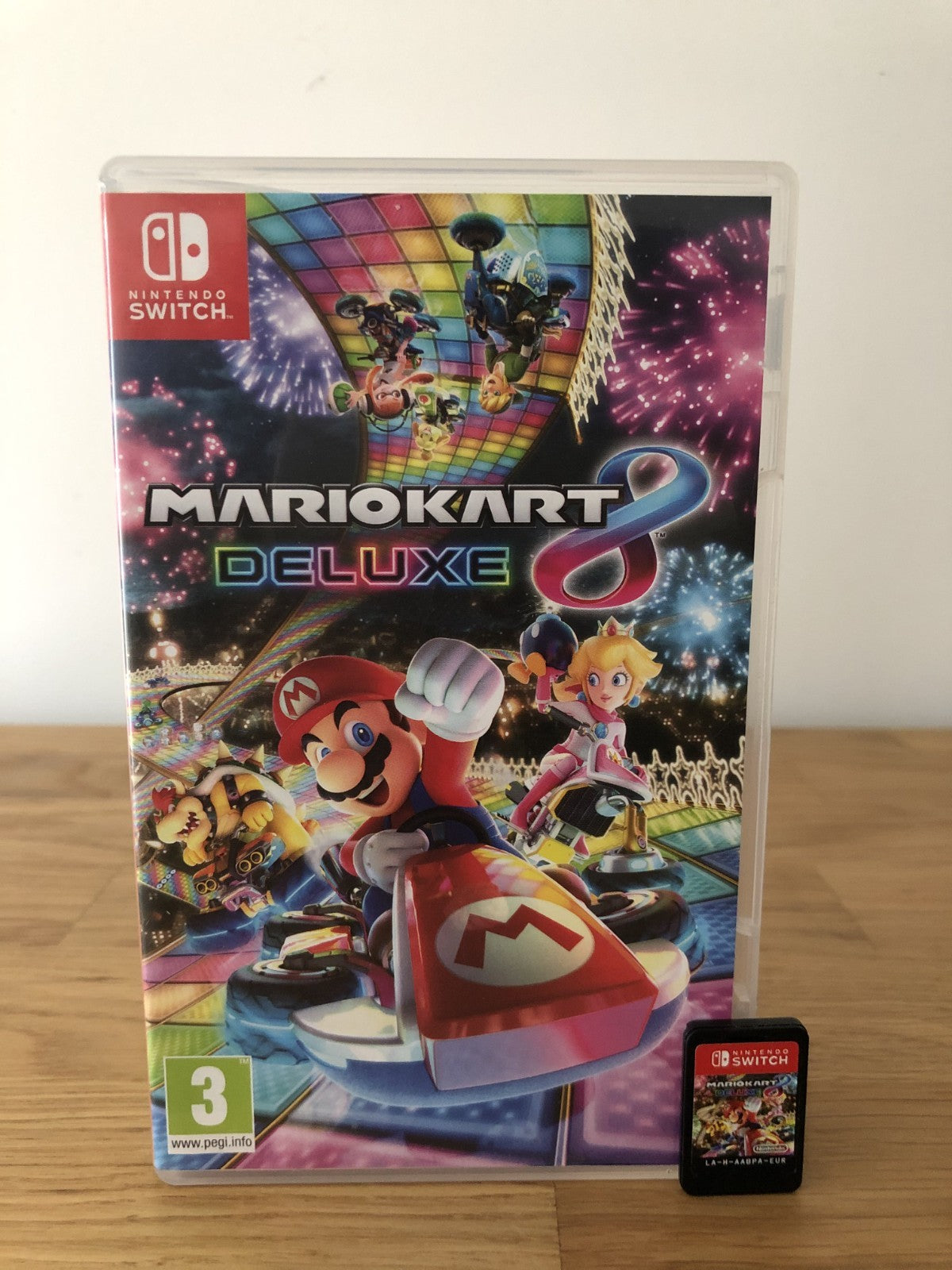 Nintendo Switch Console 32GB Bundle with Mario Kart 8 Deluxe | Good Condition