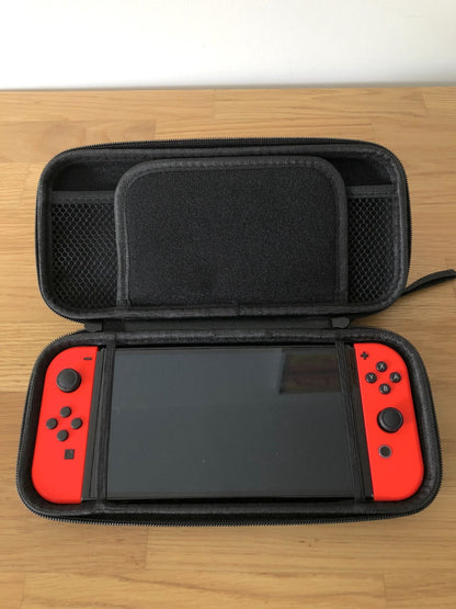 Nintendo Switch OLED Console 64GB 🪼Okay Condition with Travel Case 🚚 Same Day