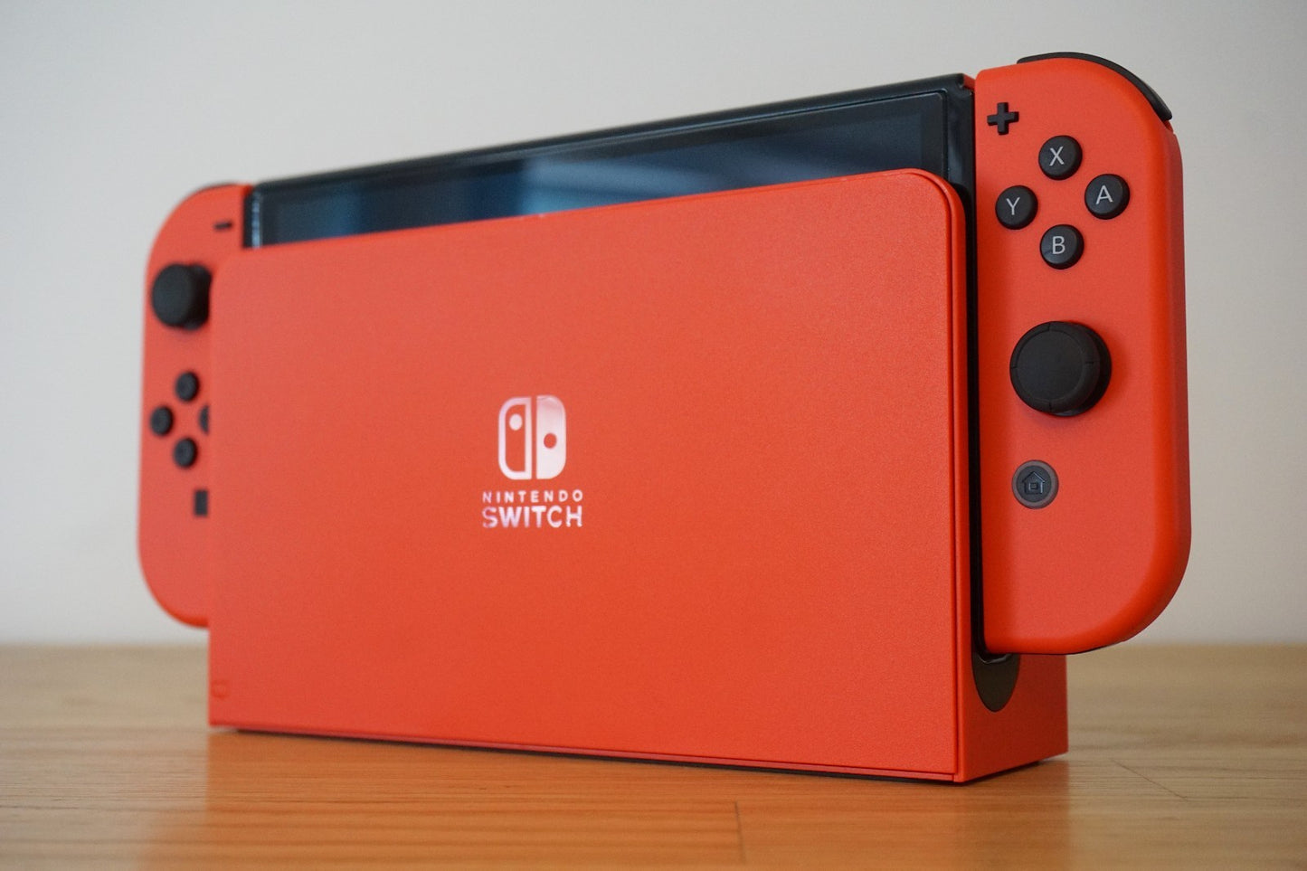 Nintendo Switch OLED 64GB 🪼Mario Red Edition Bundle + 4 Mario Games 🚚 Same Day