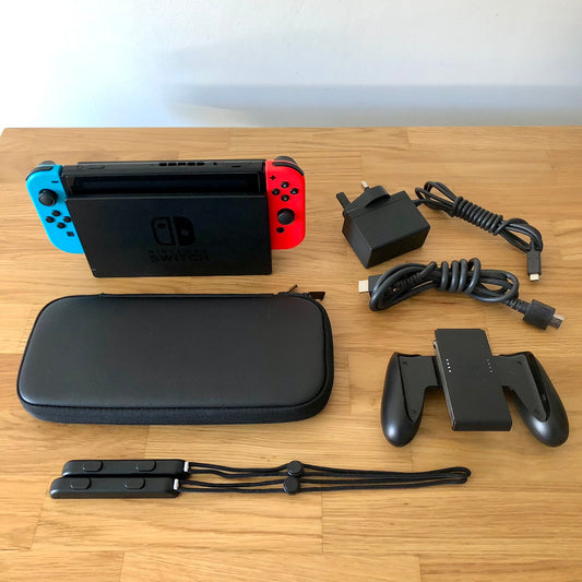 Nintendo Switch 32GB | Neon Blue & Red