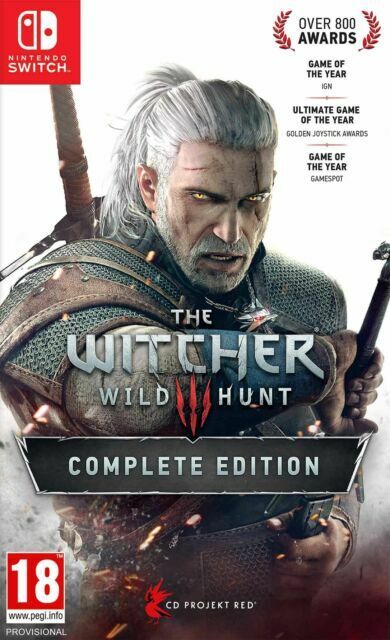 The Witcher III (3): Wild Hunt Complete Edition🪼Nintendo Switch Game 🚚 Same Da